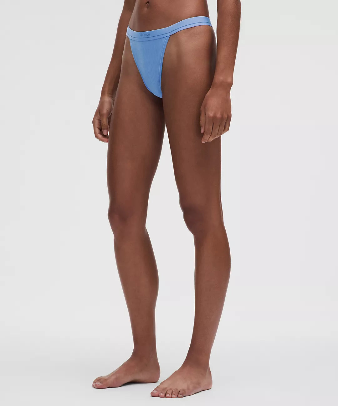 Stretch Cotton Ribbed Logo Underwear