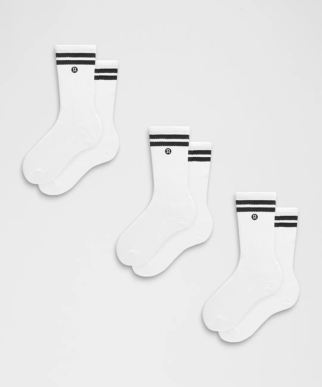Unisex Crew Socks 3 Pack