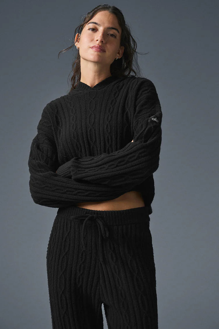 Hoodie and Pant Black Set Combo